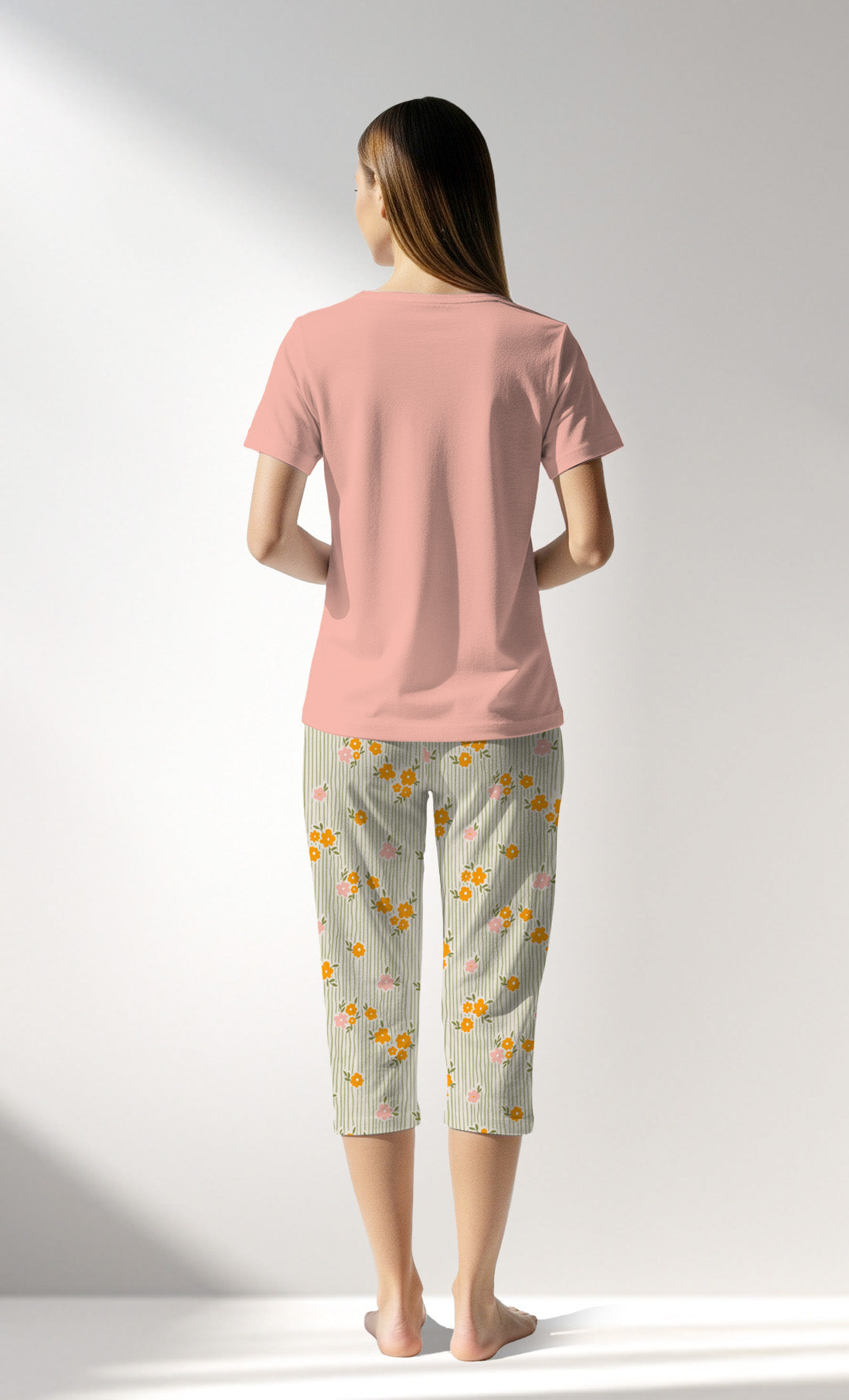 Woman Supreme GreenGarden Capri Set - A-14-1418 - Image 3