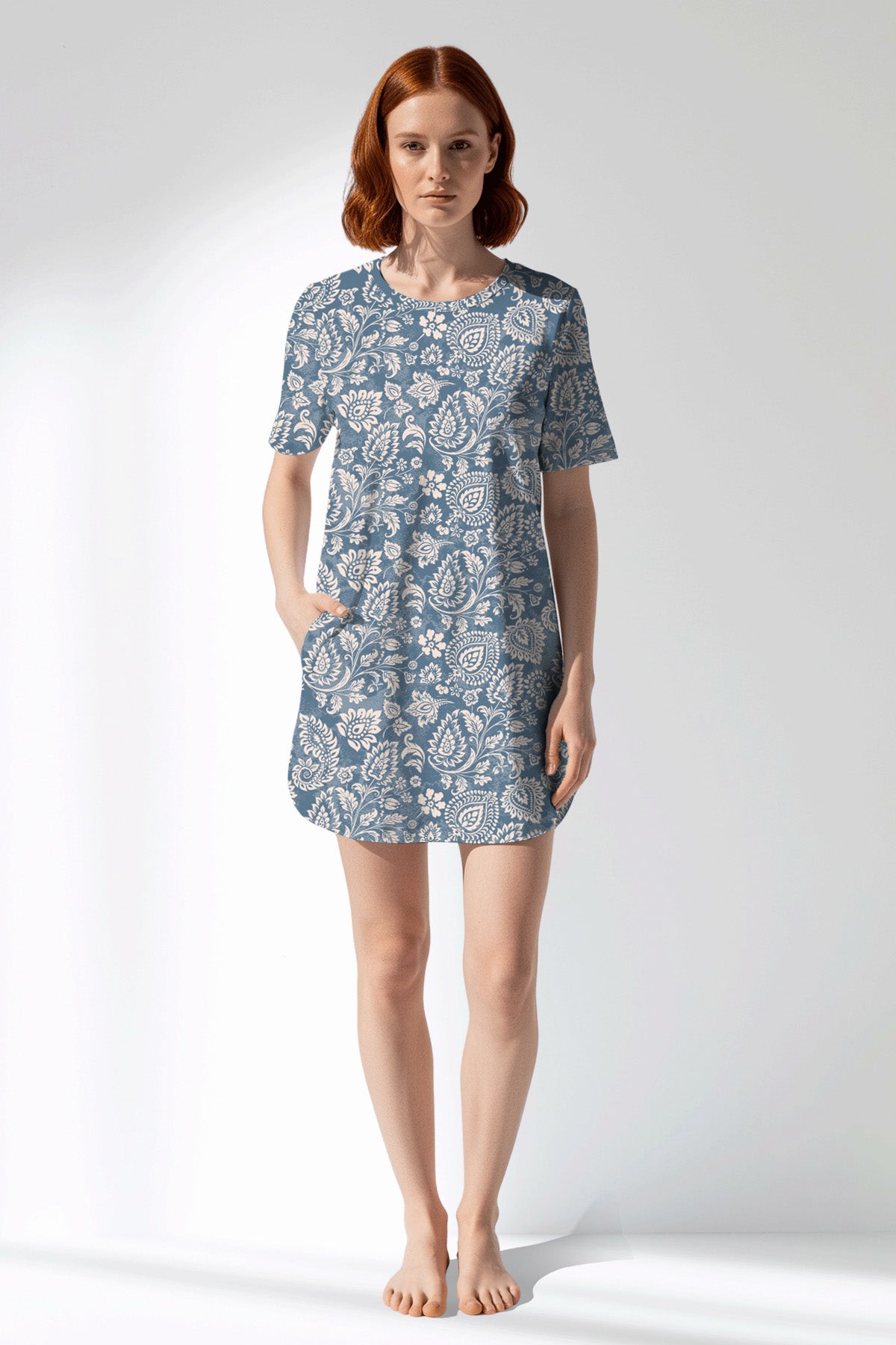 Woman Polyviscon Edelia Pocket Detail Tunic - ROTASYON - Image 1