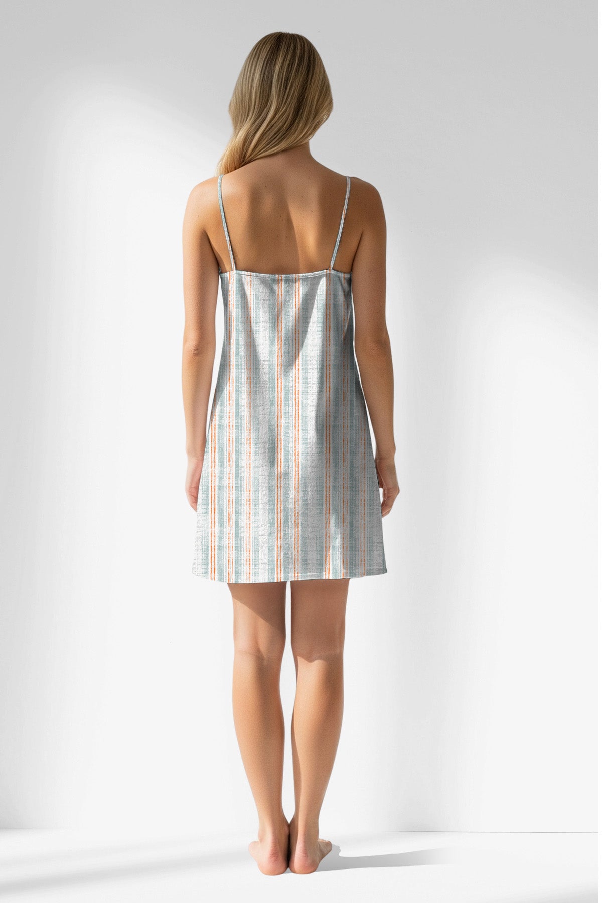 Woman Polyviscon Liner Thin Strap Tunic - ROTASYON - Image 3