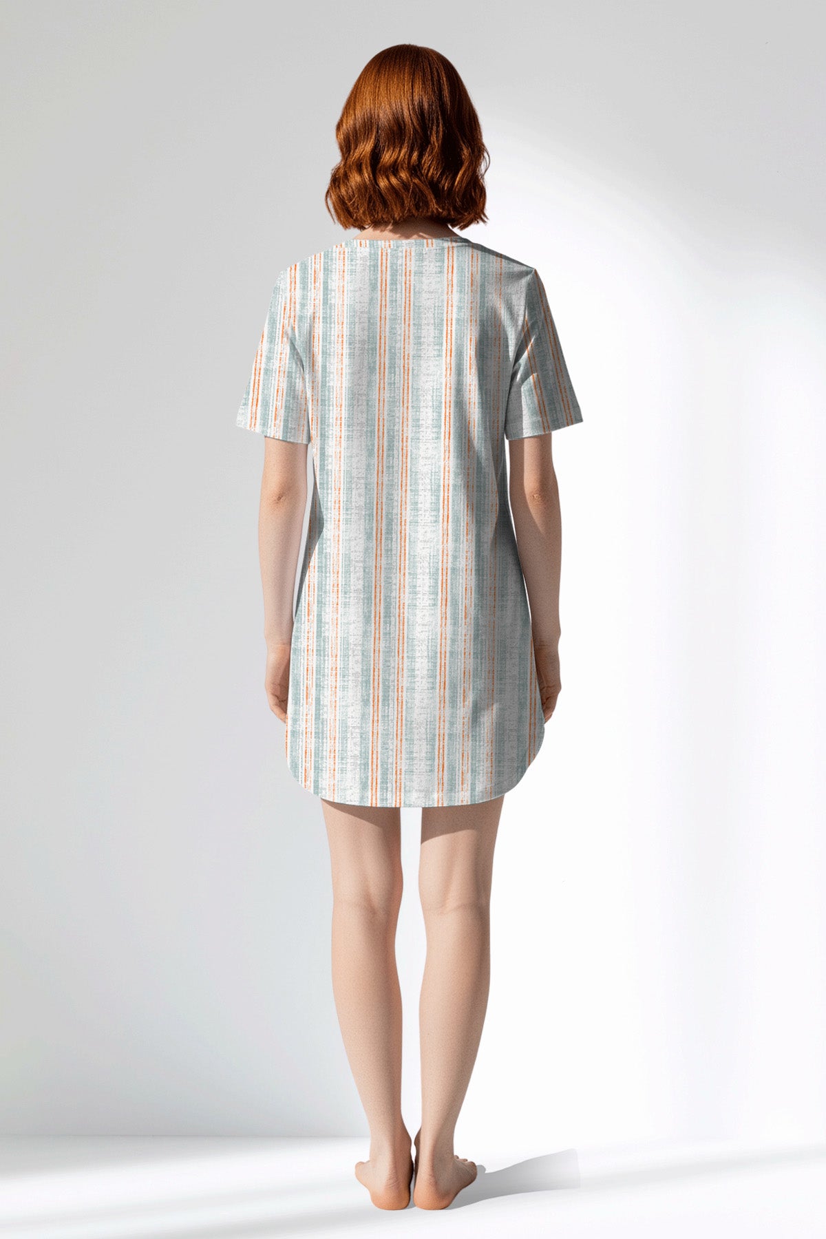 Woman Polyviscon Liner Pocket Detail Tunic - ROTASYON - Image 3
