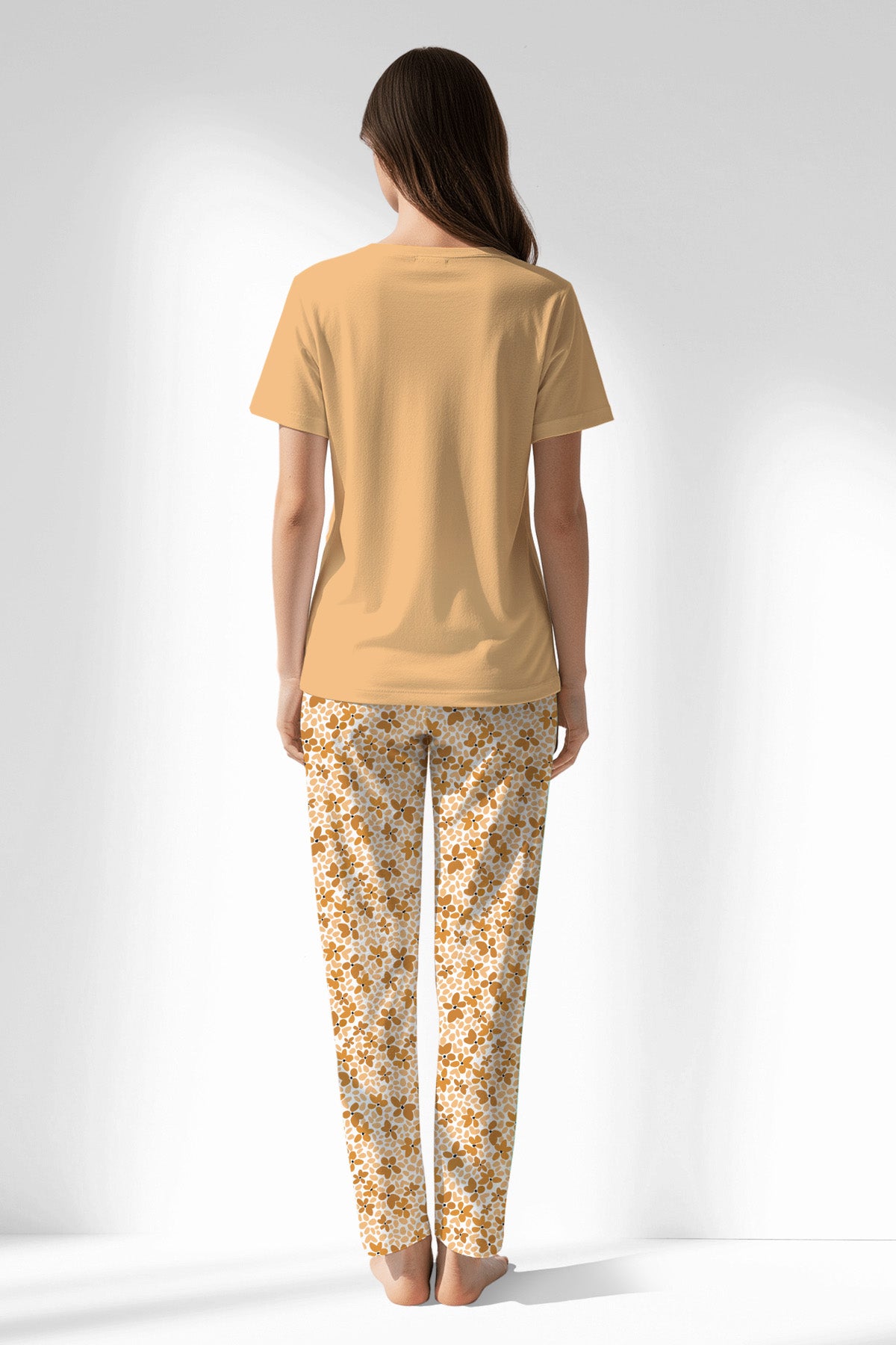 Woman Polyviscon Mellow Pyjama Set - SUNBURST - Image 3