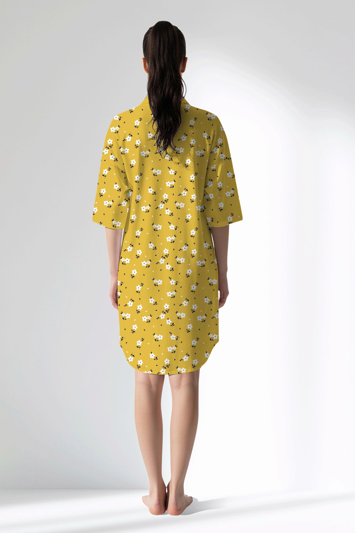 Woman Polyviscon Solaria Shirt Tunic - ROTASYON - Image 3