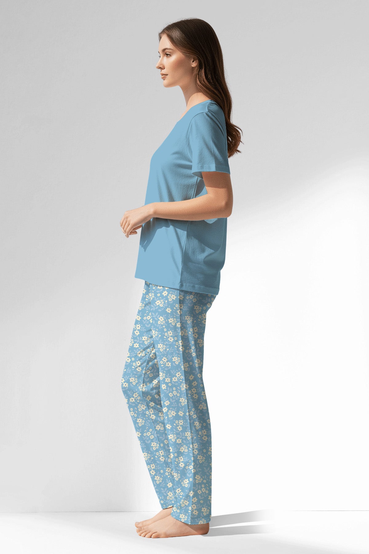 Woman Polyviscon SoftAura Pyjama Set - 14-4318 - Image 2