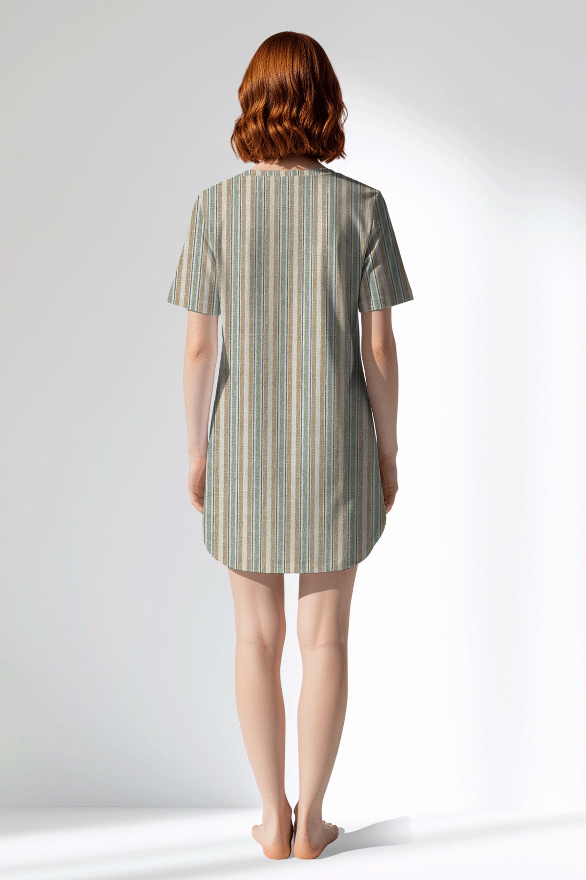 Woman Polyviscon LineFlow Pocket Detail Tunic - ROTASYON - Image 3