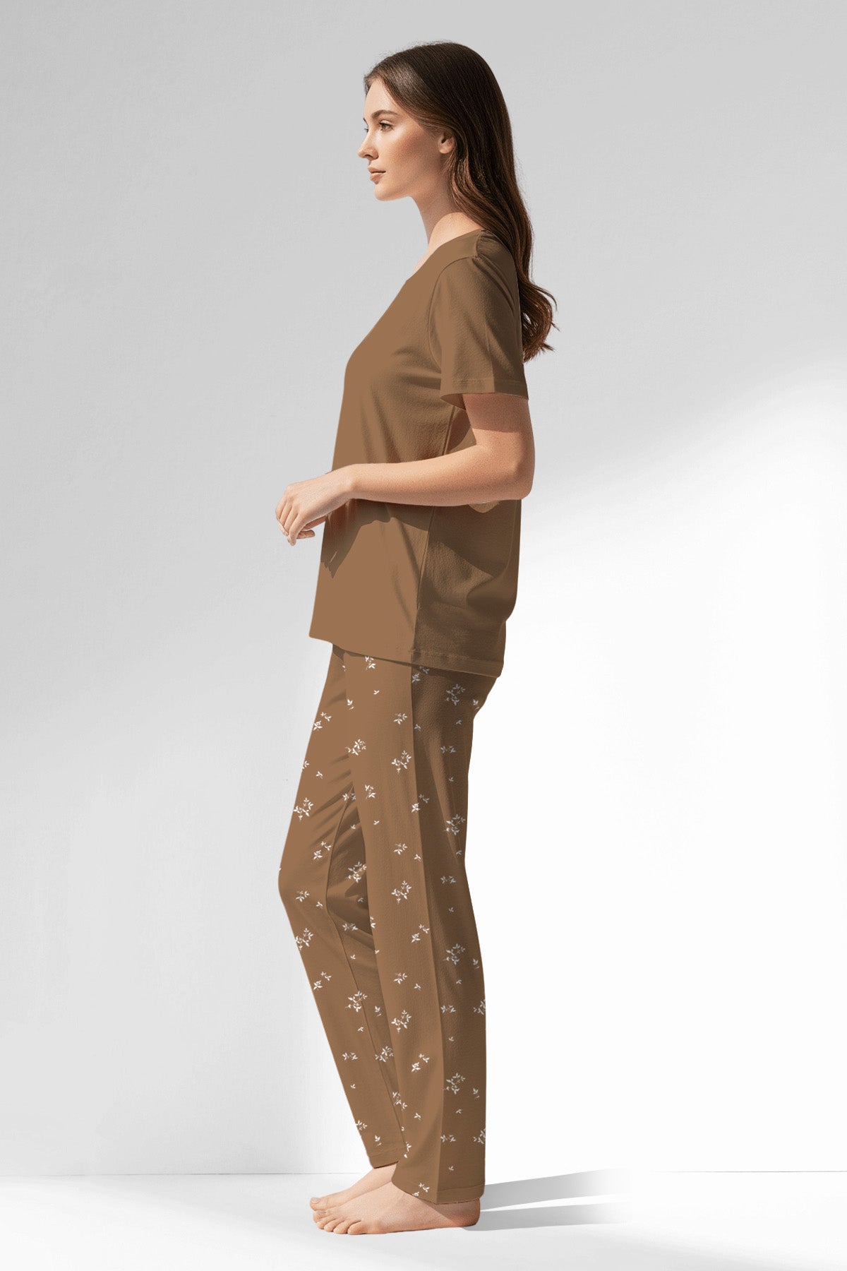 Woman Polyviscon Arlisse Pyjama Set - 17-1327 - Image 2