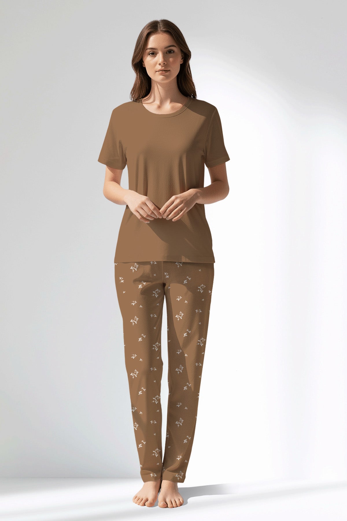 Woman Polyviscon Arlisse Pyjama Set - 17-1327 - Image 1