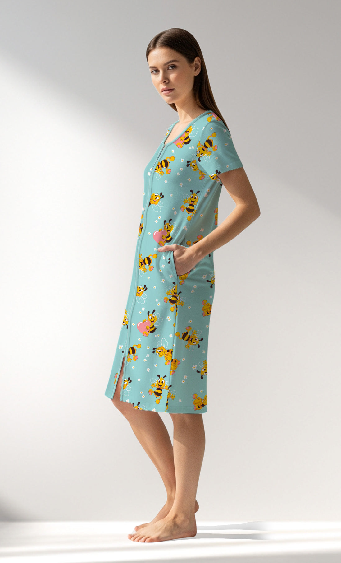 Woman Supreme Nera Home Dress - ROTASYON - Image 2
