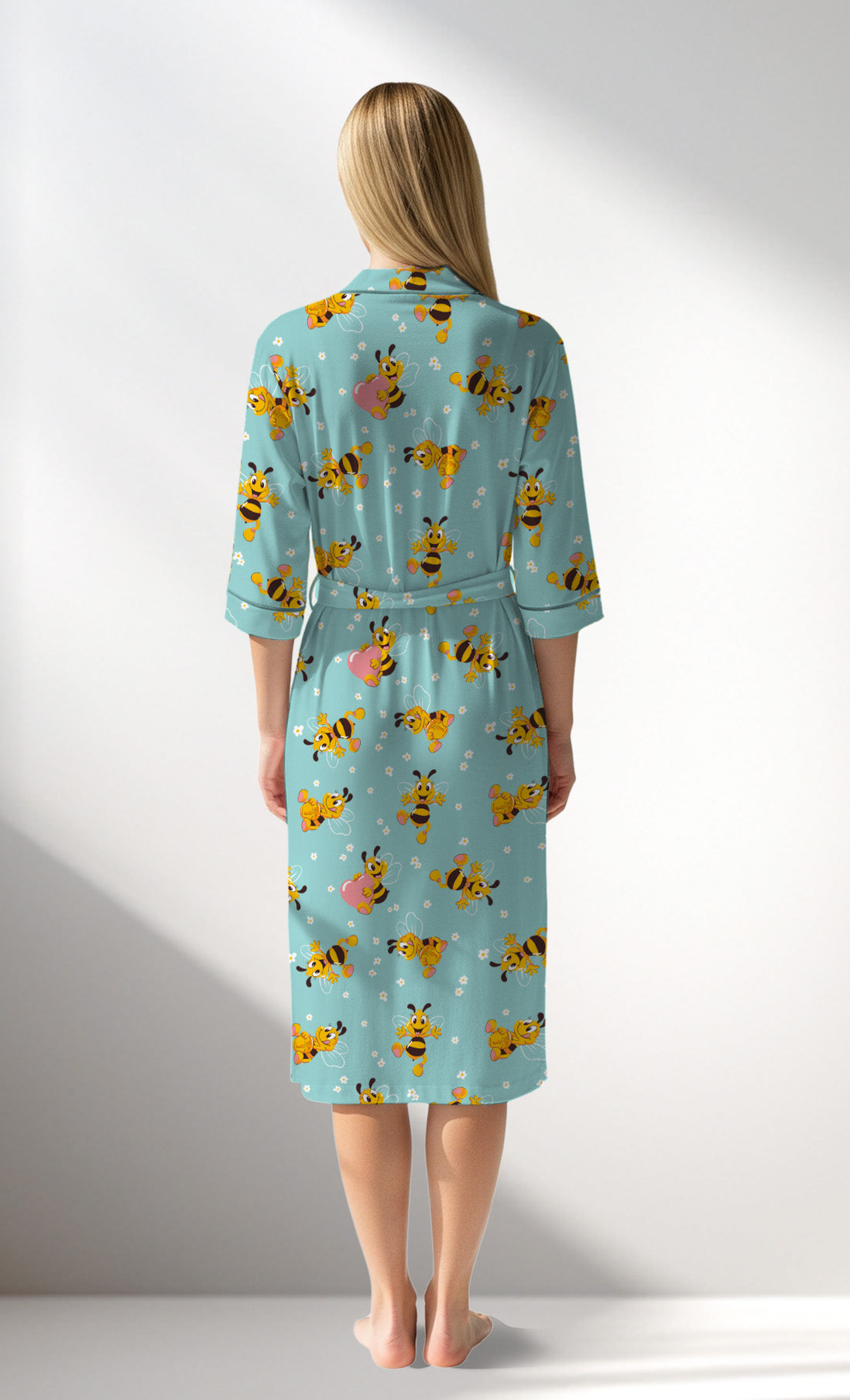Woman Supreme Nera Dressing Gown - ROTASYON - Image 3
