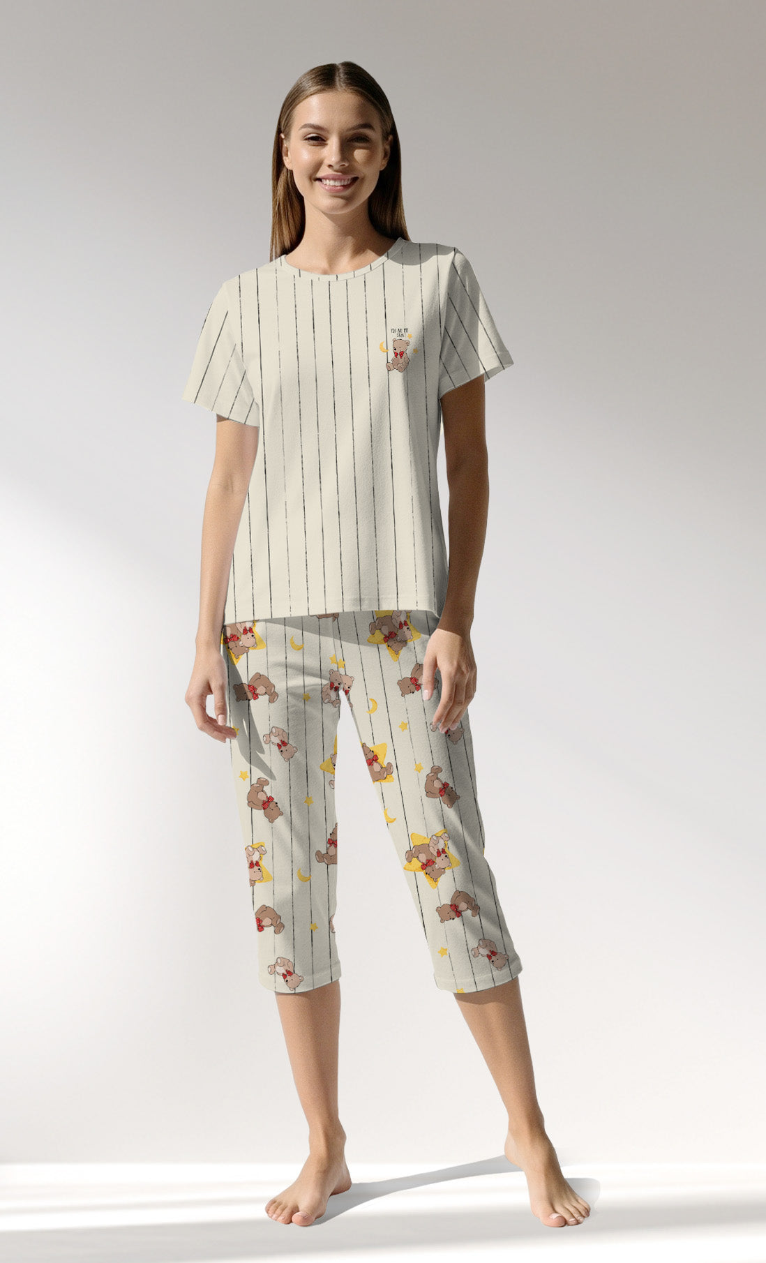 Woman Supreme Bear Capri Set - ROTASYON - Image 2