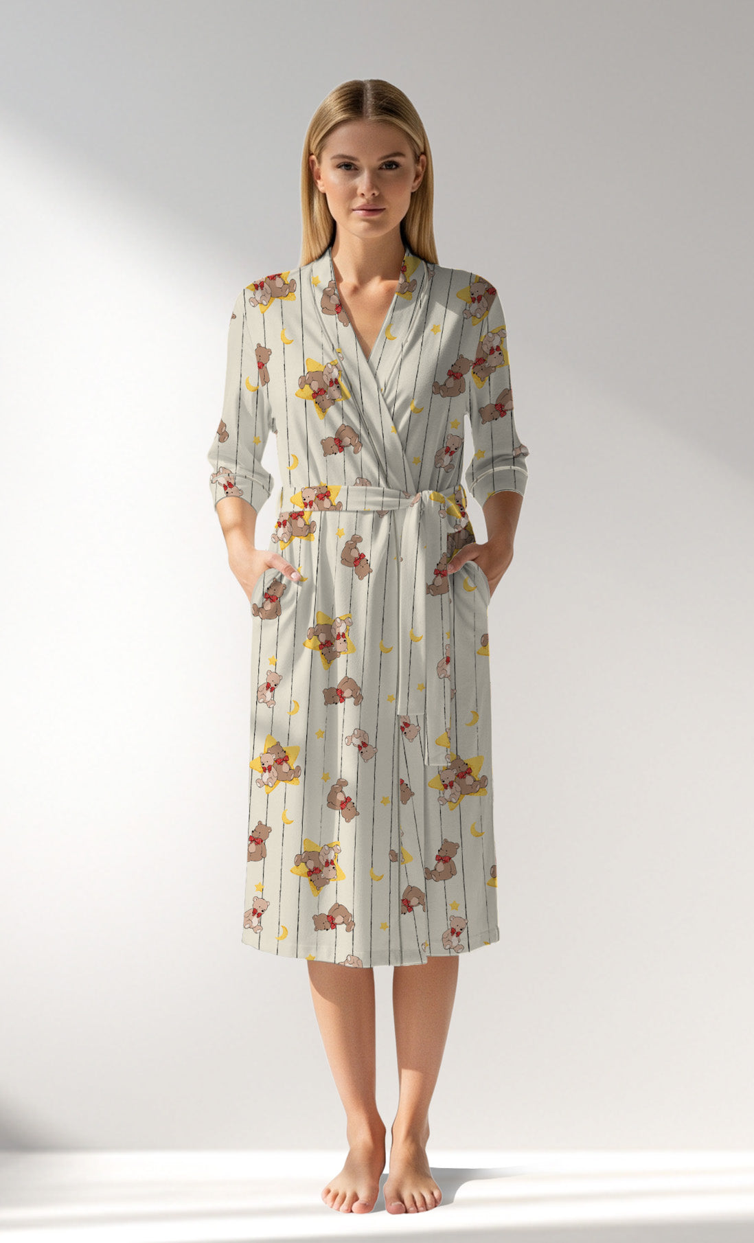 Woman Supreme Bear Dressing Gown - ROTASYON - Image 3