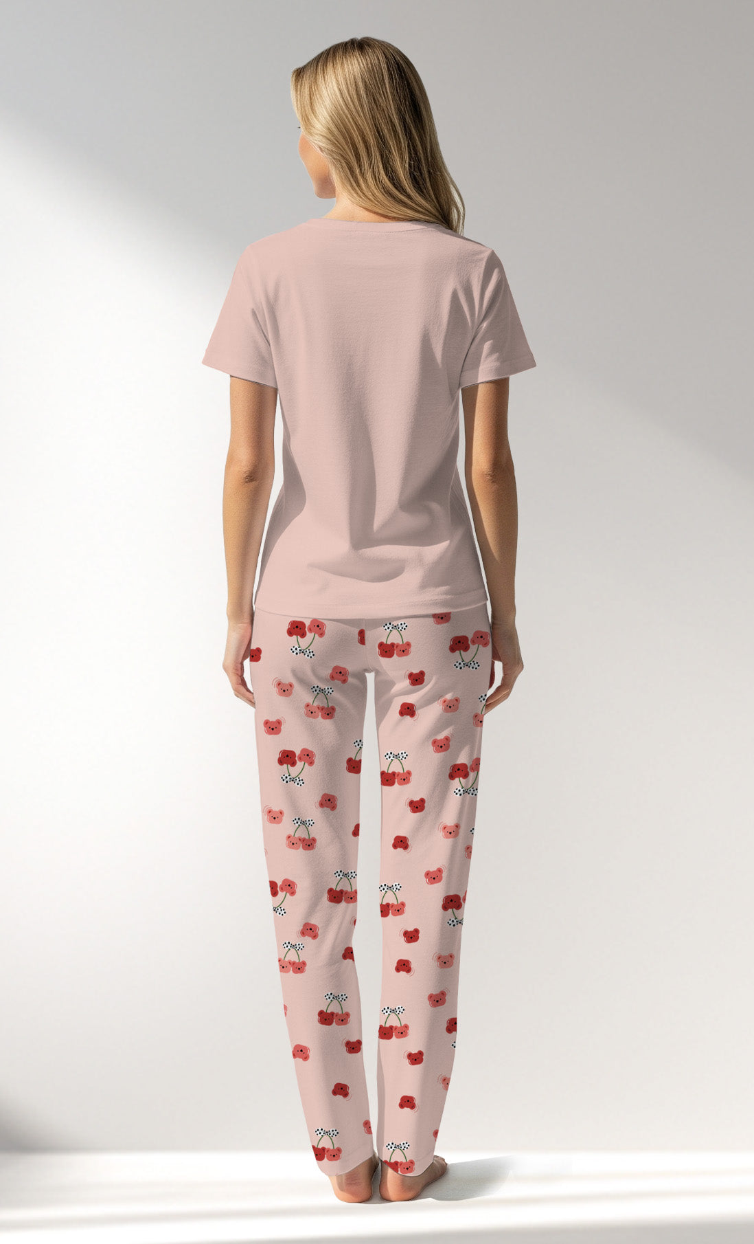 Woman Supreme Cherrybear Pyjama Set - A-13-1404 - Image 3