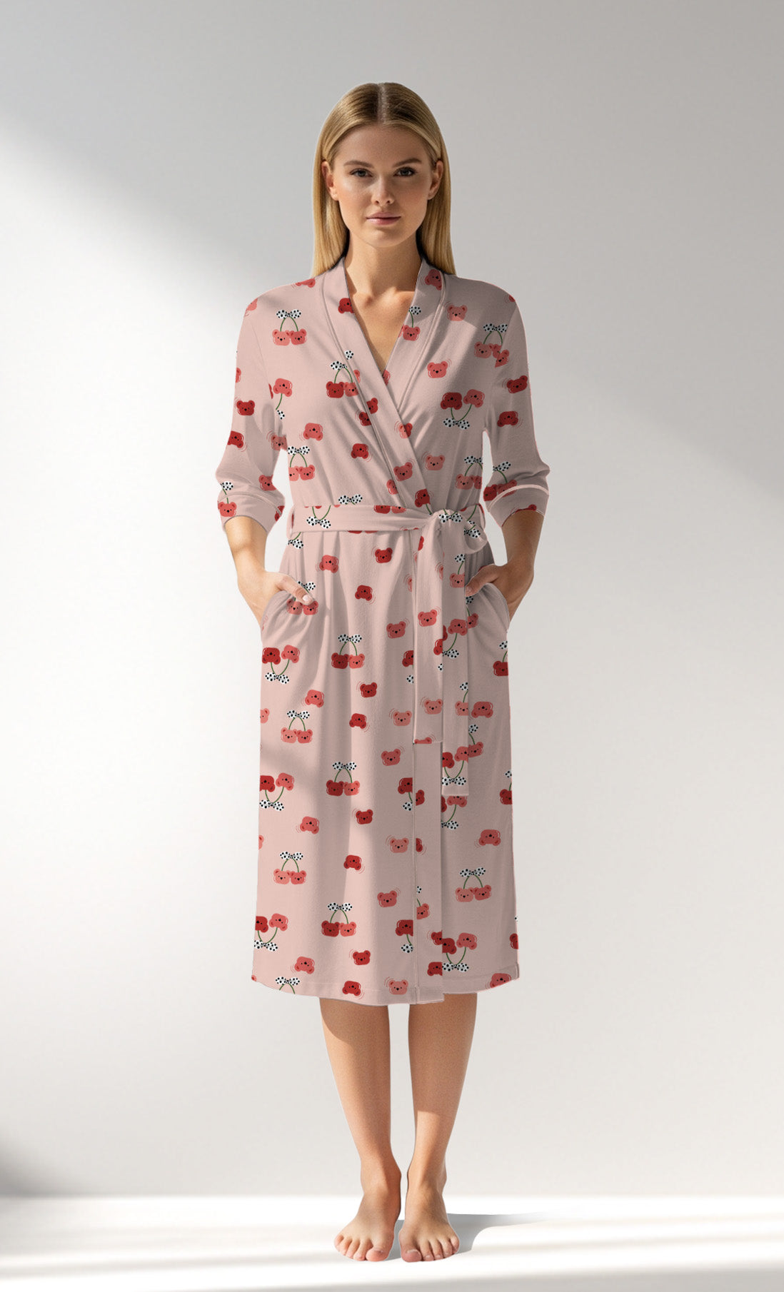 Woman Supreme Cherrybear Dressing Gown - ROTASYON - Image 1
