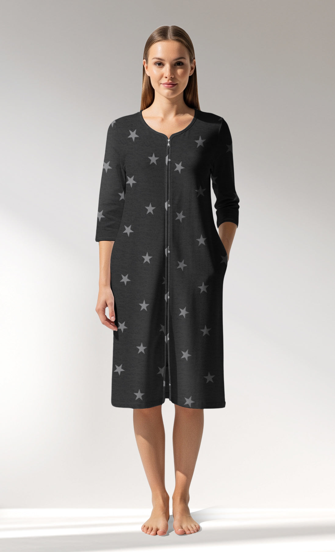 Woman Supreme Supernova Home Dress - B-ROTASYON (FUME ZEMIN) - Image 1