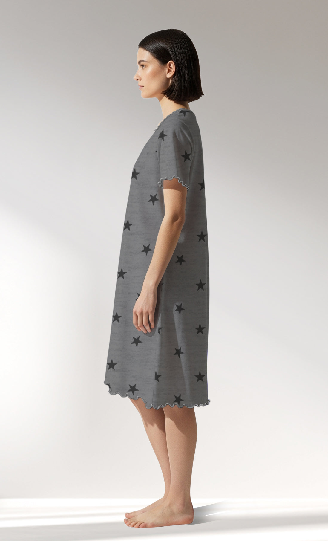 Woman Supreme Supernova Tunic - A-ROTASYON (GRI ZEMIN) - Image 2