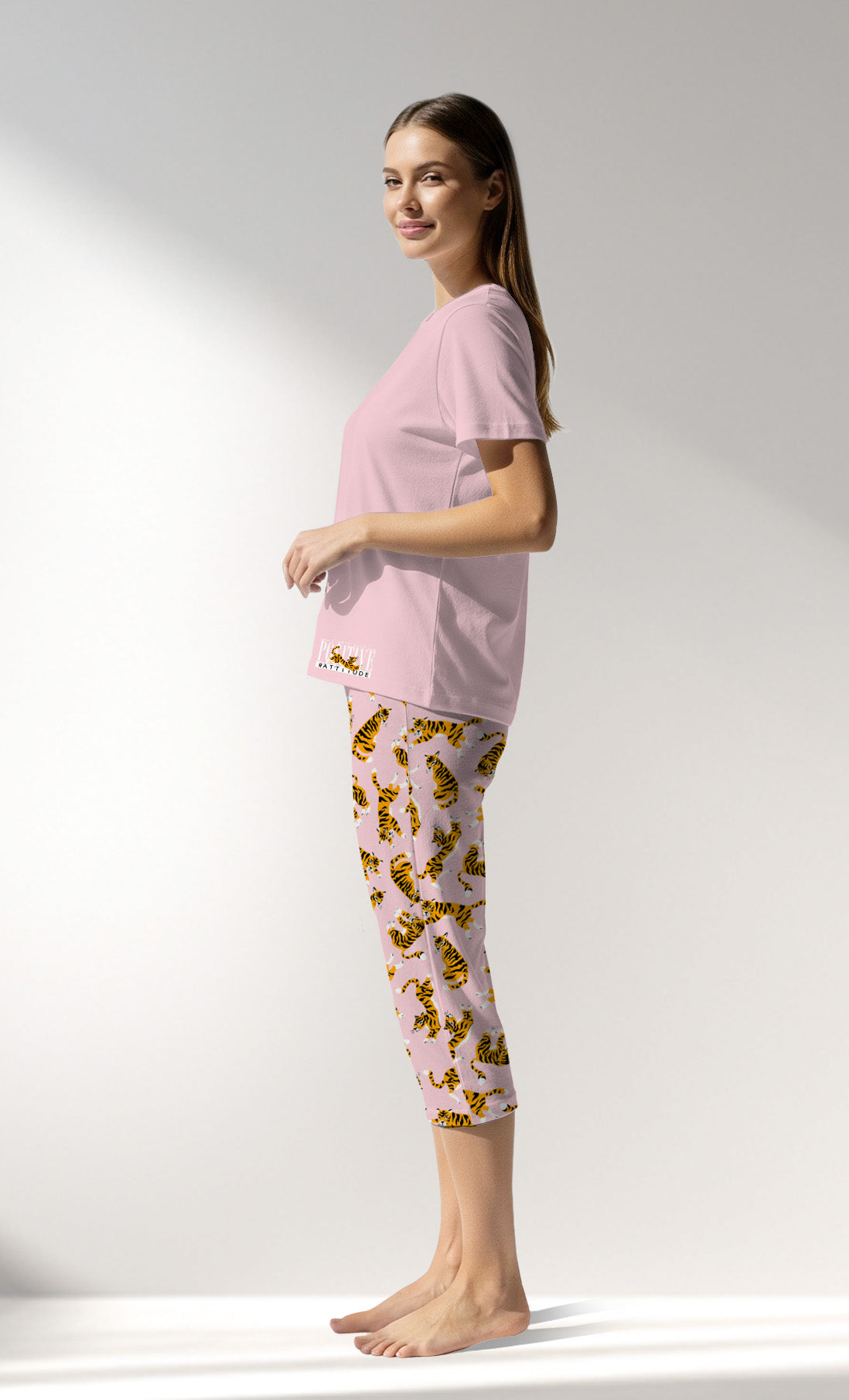 Woman Supreme Tigercomfor Capri Set - 12-1310 - Image 2