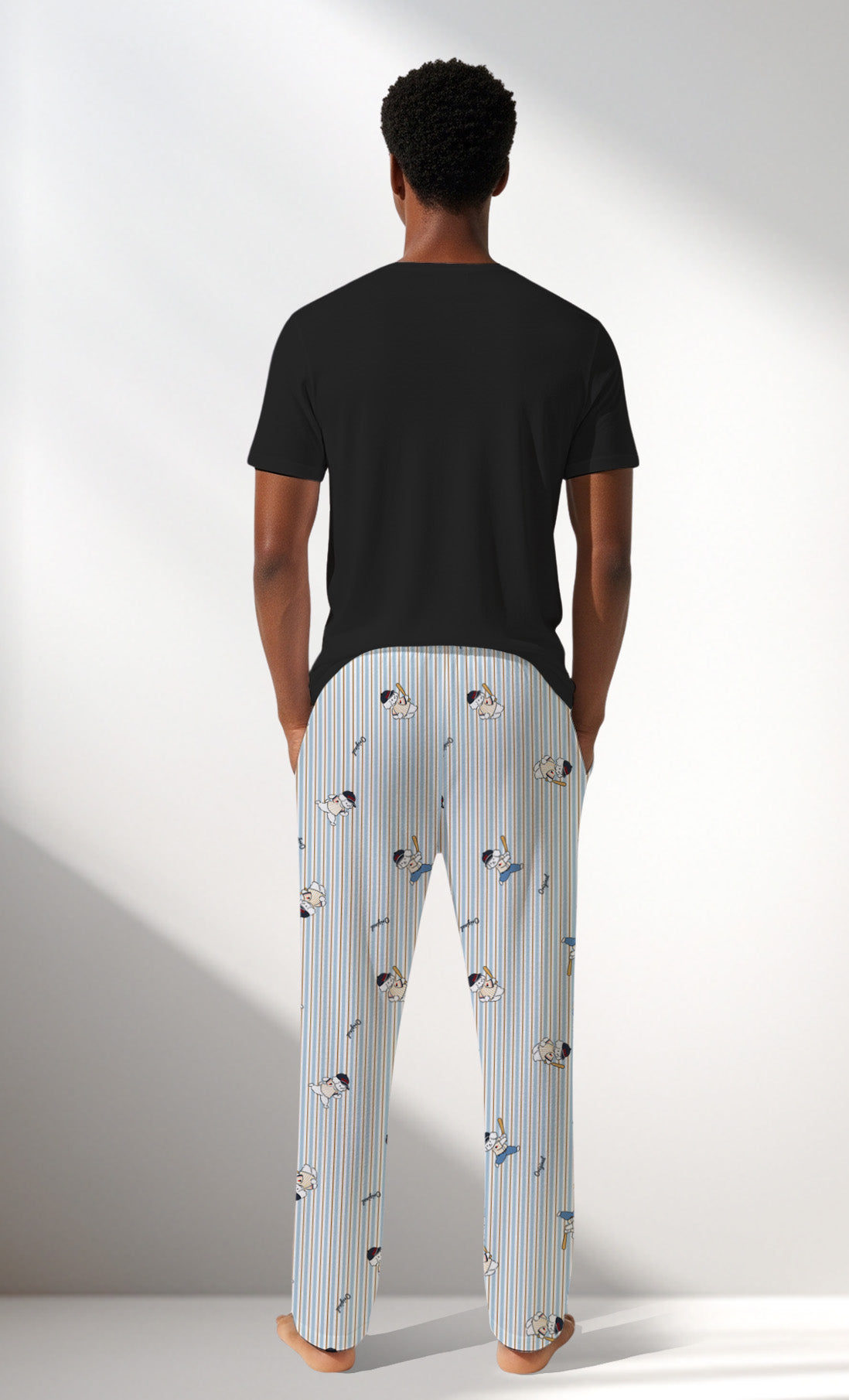 Man Supreme Baseballclub Pyjama Separate - Default - Image 3
