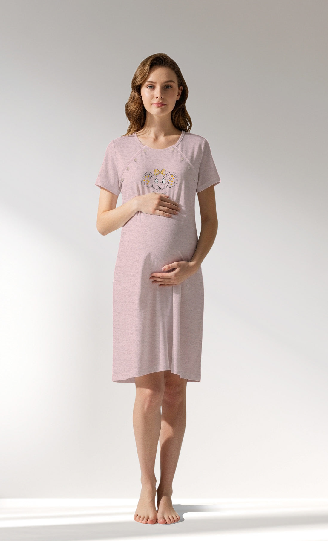 Woman Supreme Pinkyhugs Pregnant Tunic - KF1 MEL - Image 1
