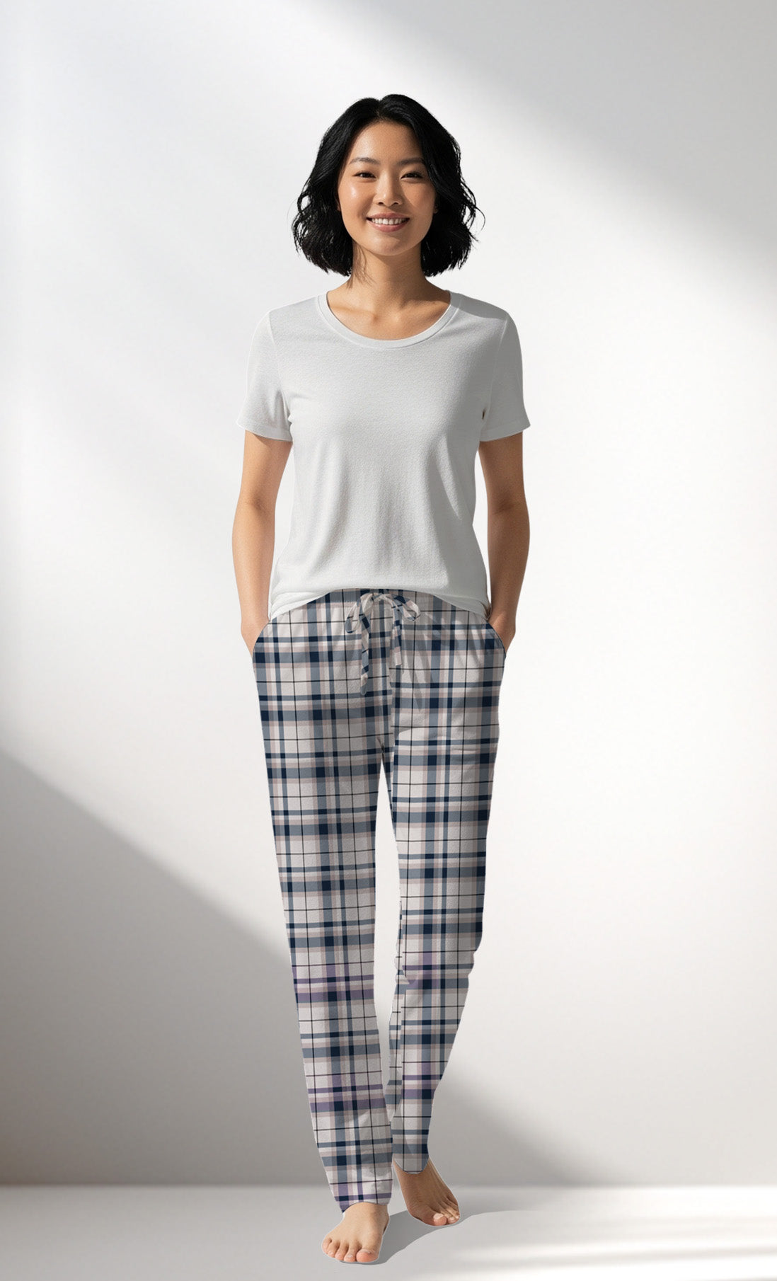 Woman Supreme Plaidwing Pyjama Separate - Default - Image 1