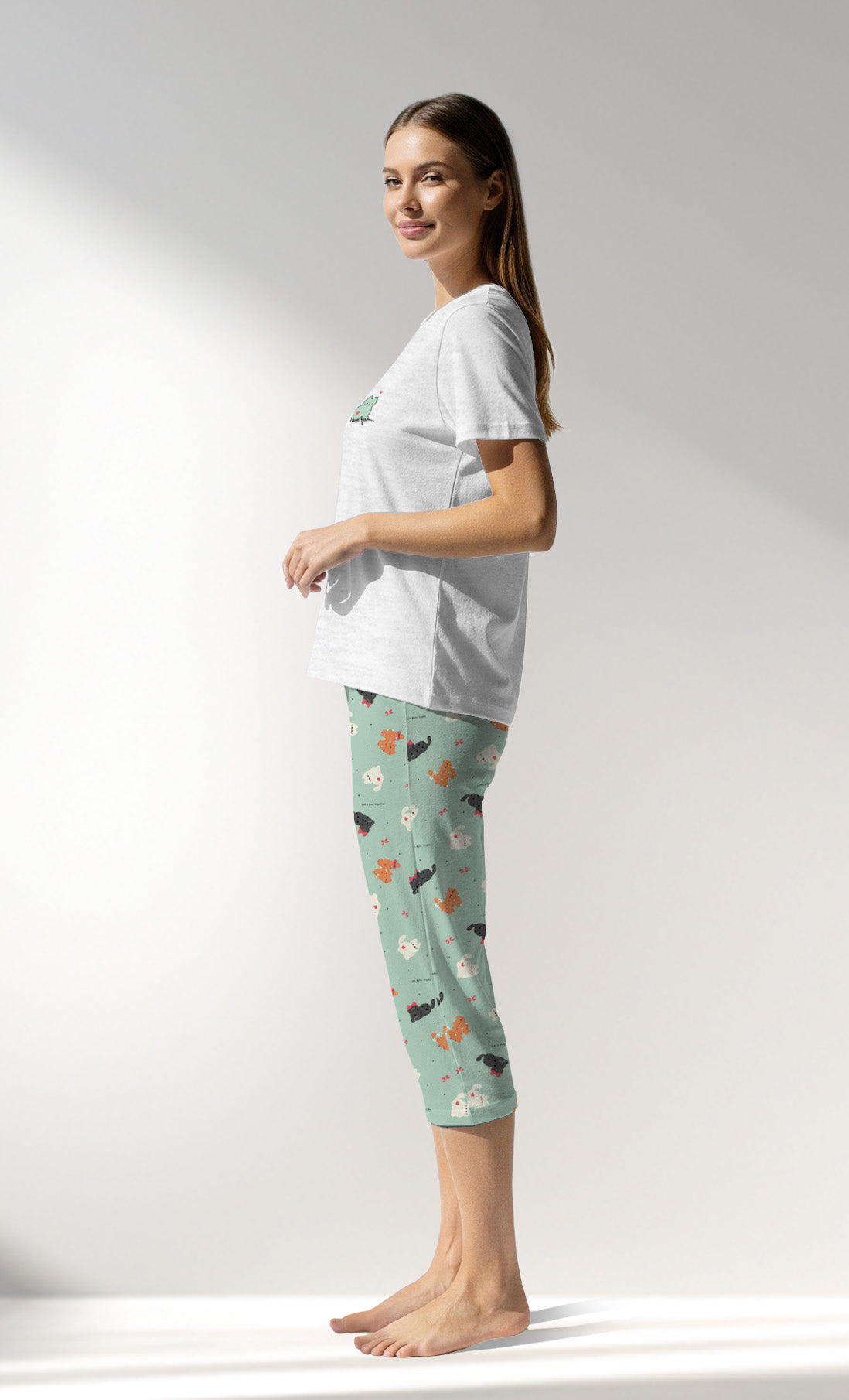 Woman Supreme Baliko Capri Set - B-KAR MELANJ - Image 2