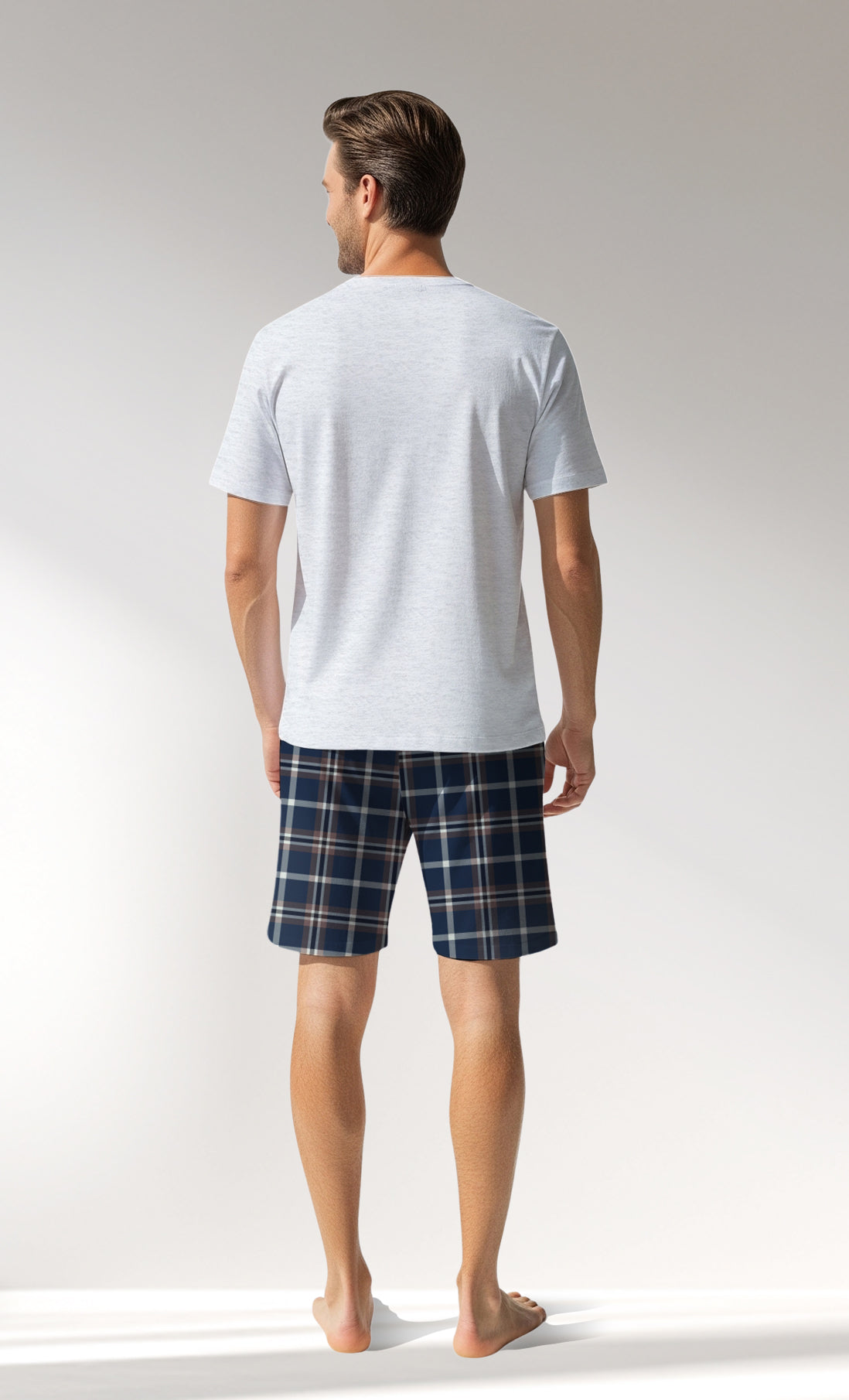Man Supreme NewVision Short Set - B-KAR MELANJ - Image 3