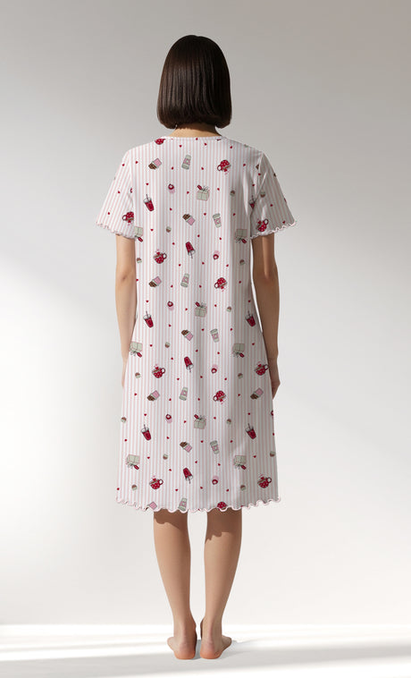 Woman Supreme CoffeTime Short Sleeve Tunic - ROTASYON - Image 3