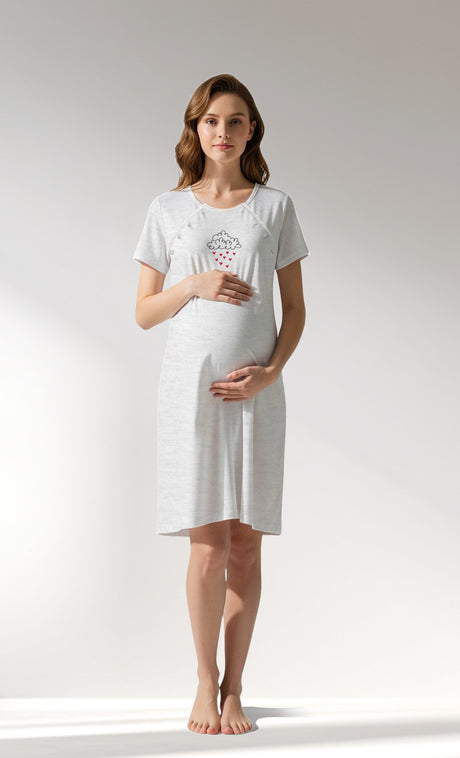 Woman Supreme HeartBeat Pregnant Tunic - B-KAR MELANJ - Image 1