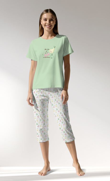 Woman Supreme JuicyMood Capri Set - B-A.YESIL - Image 1