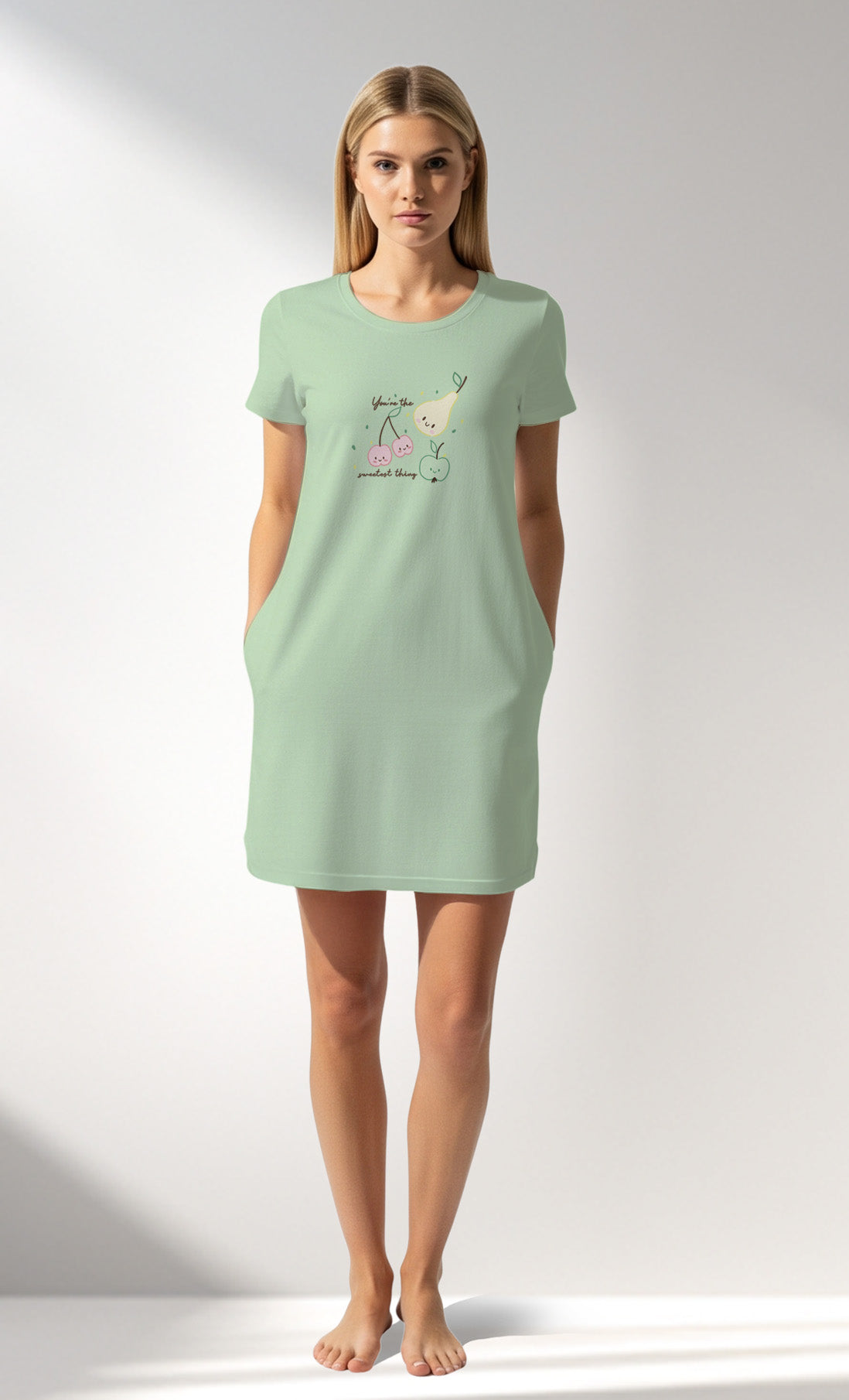 Woman Supreme JuicyMood Pocket Detail Tunic - B-A.YESIL - Image 1