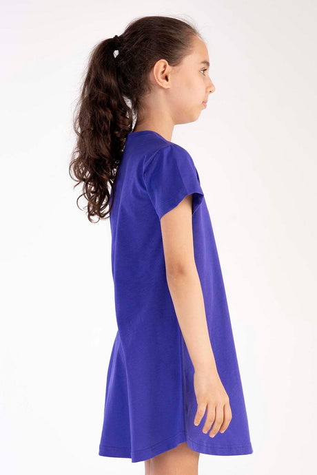 KIZ COCUK P.SUPREM O YAKA KISA KOL ETEGI OVAL TUNIK(3/4-9/10)