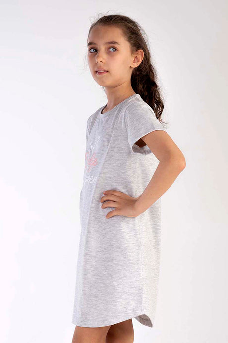 KIZ COCUK P.SUPREM O YAKA KISA KOL ETEGI OVAL TUNIK(11-12/15-16)