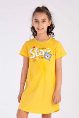 KIZ COCUK P.SUPREM O YAKA KISA KOL ETEGI OVAL TUNIK(9-10/15-16)