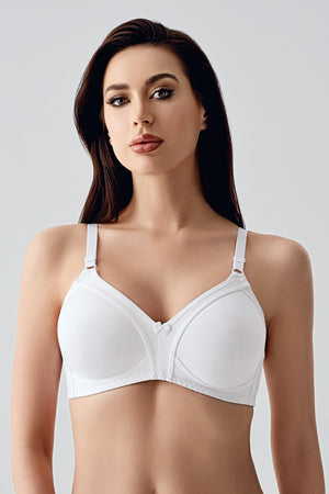 1750-Toparlayıcı Balensiz B Cup Penye Sütyen (2 Li Askılı Pk)