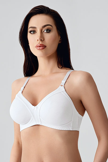 1750-Toparlayıcı Balensiz B Cup Penye Sütyen (2 Li Askılı Pk)