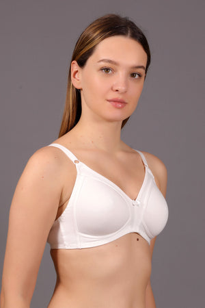 1750-Toparlayıcı Balensiz B Cup Penye Sütyen (2 Li Askılı Pk)