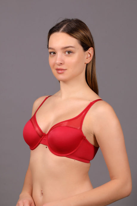 1790-Soft Cup Desteksiz B Cup Basic Sütyen (2 Li Askılı Pk)