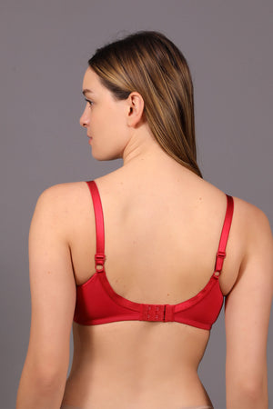 1790-Soft Cup Desteksiz B Cup Basic Sütyen (2 Li Askılı Pk)