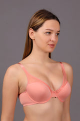 1790-Soft Cup Desteksiz B Cup Basic Sütyen (2 Li Askılı Pk)