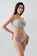 4167- B Cup Destekli Sütyen Külot Takım (2 Li Askılı Pk)