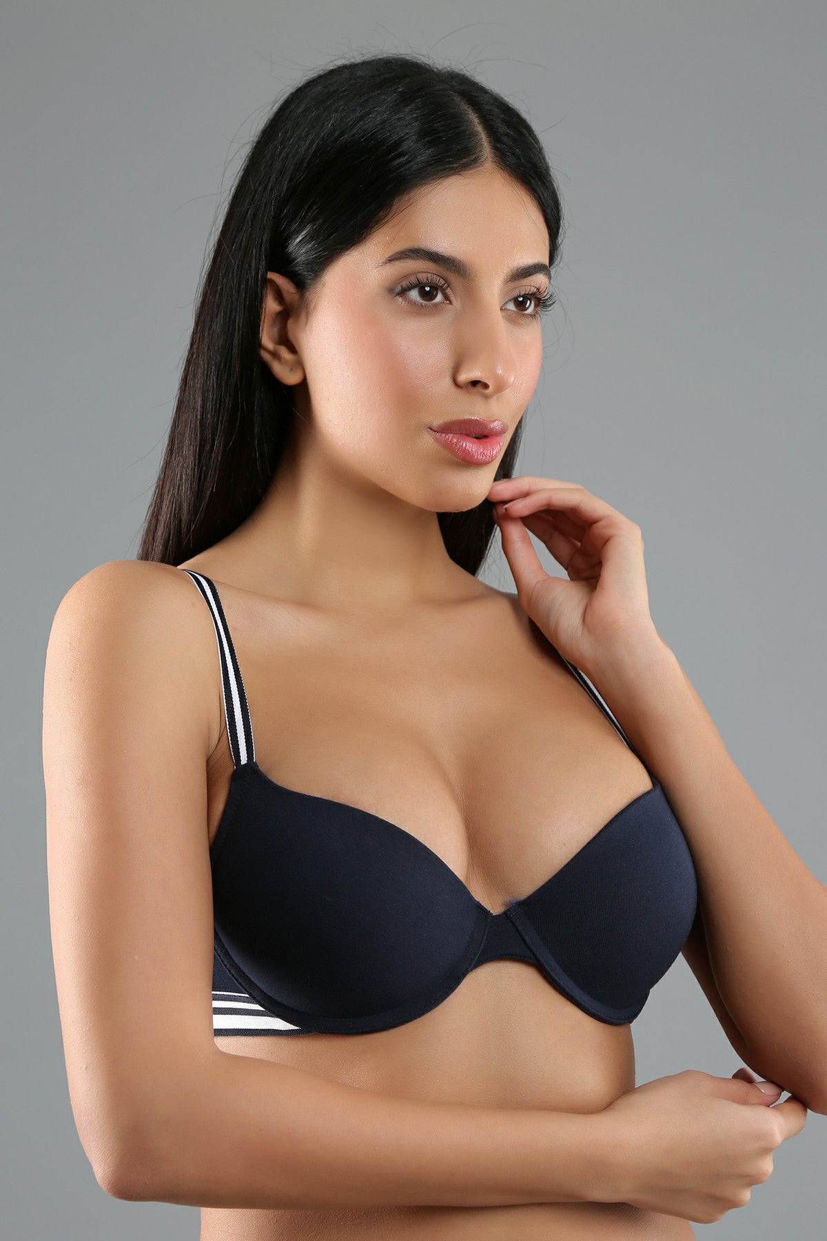 5116-Destekli B Cup Penye Sütyen (2 Li Askılı Pk)