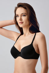 7010-Desteksiz B Cup Basic Sütyen (2 Li Askılı Pk)