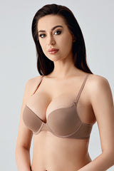 7030-Çift Destekli B Cup Basic Sütyen (2 Li Askılı Pk)