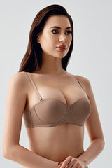 7050-Desteksiz B Cup Basic Sütyen (2 Li Askılı Pk)