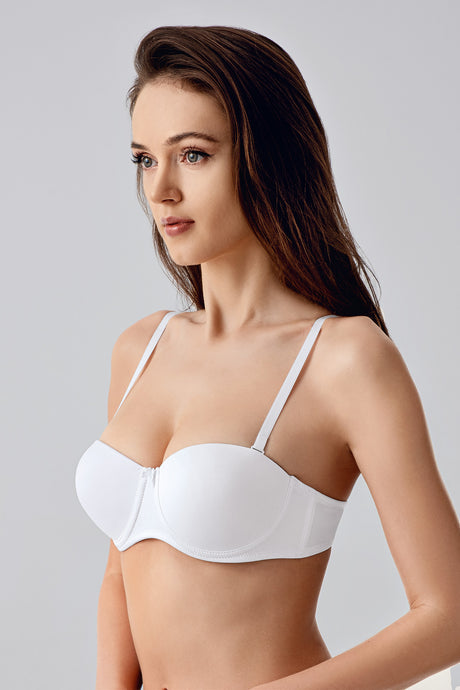 7055-Destekli B Cup Basic Sütyen (2 Li Askılı Pk)