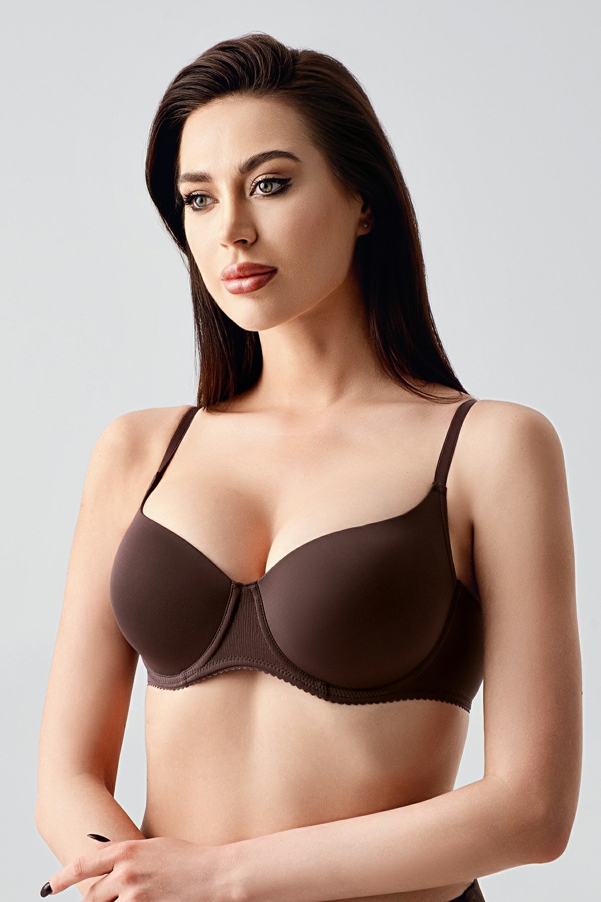 7110-Desteksiz B Cup Big Size Sütyen (2 Li Askılı Pk)