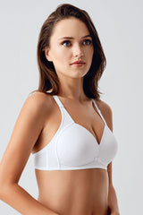 7100-Desteksiz C Cup Big Size Sütyen (2 Li Askılı Pk)