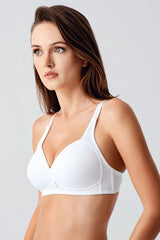 7100-Desteksiz C Cup Big Size Sütyen (2 Li Askılı Pk)
