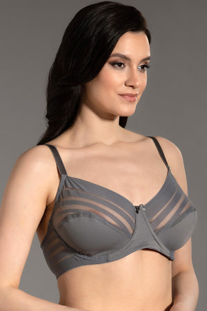 8070-Balenli D Cup Toparlayıcı Sütyen (2 Li Askılı Pk)