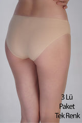 5001-Bikini Penye 3 lü Külot (Kutulu)