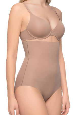 9215 - Ultra Yüksek Bel Slip Lazer Kesim Korse