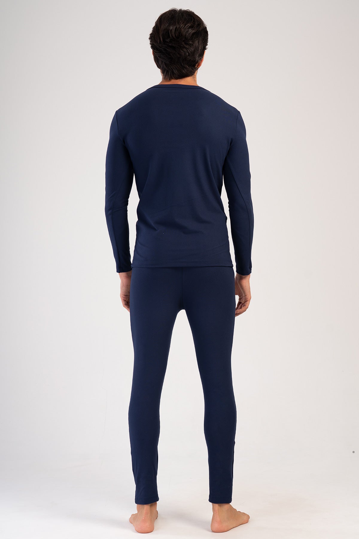 ERKEK COMFORT KAYIK YAKA UZUN KOL ICLIK TAKIM 405375